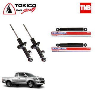 Tokico โช๊คอัพ toyota hilux vigo 4x2 ตัวเตี้ย โตโยต้า ไฮลักซ์ วีโก้ ปี 2004-2011