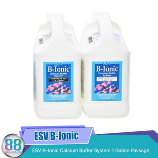 ESV B-lonic Calcium Bruffe System 1 Gallon Pavkage ชุดน้ำยาเสริมแร่ธาตุสำหรับตู้ทะเล