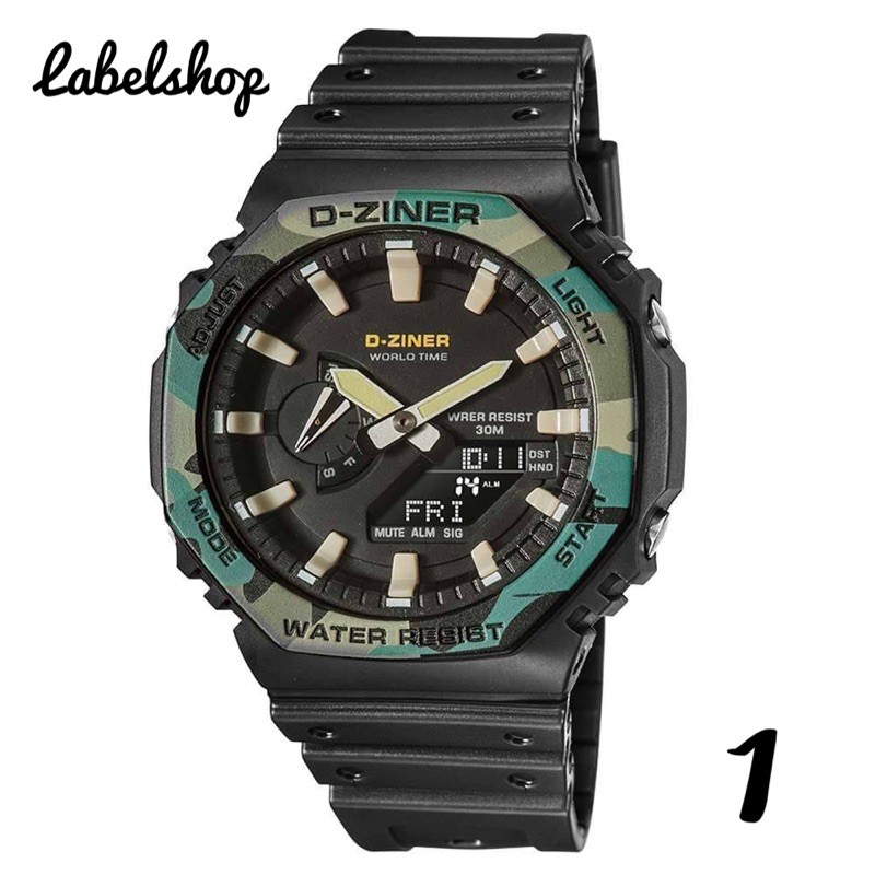 นาฬิกา D-ziner ของแท้ 💯% รุ่น Dz-2100 พร้อมกล่อง มีประกัน