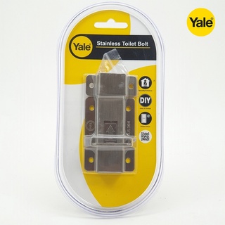 YALE กลอนห้องน้ำ BA909SS  ขนาด 3.5 นิ้ว สเตนเลส