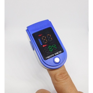 เครื่องวัดออกซิเจน การเต้นของหัวใปลายนิ้ว Oximeter และ ตรวจวัดชีพจรปลายนิ้วการเต้นของหัวใจ Fingertip pulse oximeter LK87