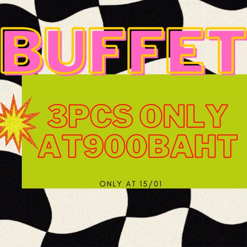 buffet บุฟเฟ่ คละกางเกงได้3รุ่นในร้าน *สั่งได้อยู่นะคะ