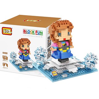 Nano block LOZ เจ้าหญิงเอลซ่า อันนาน่ารัก จัดเป็นคู่สุดปัง