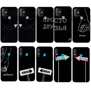 เคสโทรศัพท์มือถือ ซิลิโคน TPU ลายคู่รัก SL60 สําหรับ Infinix Note 12 5G Note 12 Pro 5G Note 12 G96