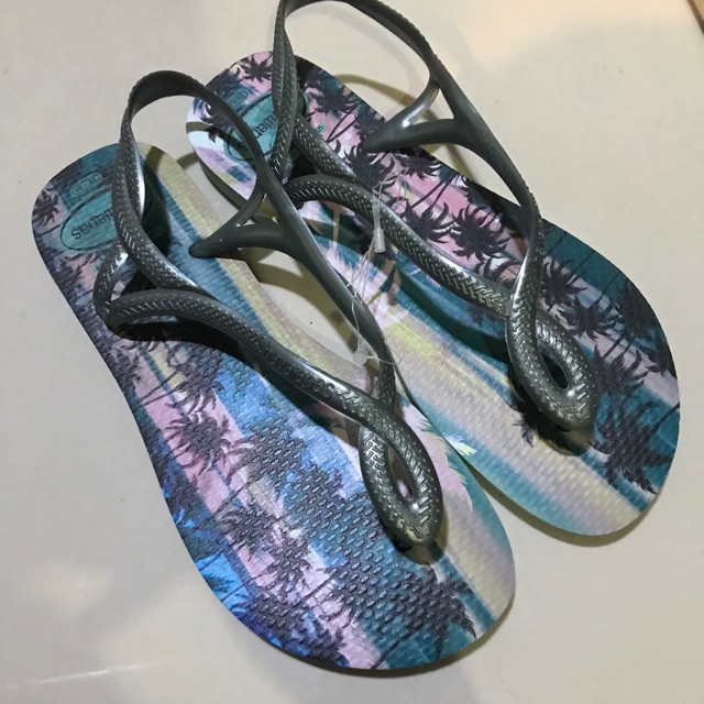 รองเท้าแตะรัดส้น ฮาวายานัส ของแท้ 100% Havaianas ไซส์ 35-36