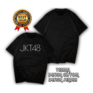 คอลูกเรือนําเข้า คุณภาพ!!! เสื้อยืดพรีเมี่ยม พิมพ์ลาย JKT48 JKT48 สําหรับผู้ชาย และผู้หญิงS-5XL