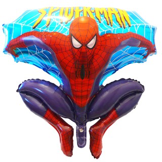 Spiderman Aluminum Foil Balloon Boys Birthday Party Decoration Gifts