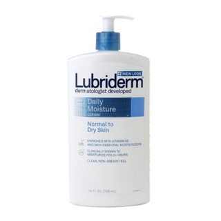 โลชั่นสำหรับผิวธรรมดาถึงแห้ง Lubriderm Daily Moisture Moisturising Lotion