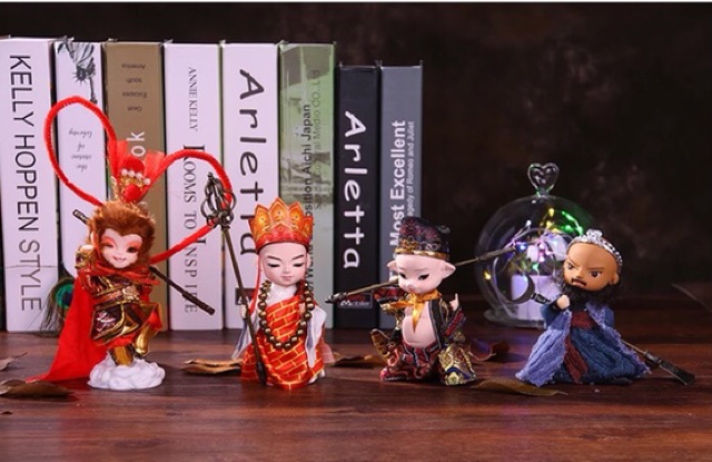 🏮รอ30วัน🏮ไซอิ๋ว 15 cm ตุ๊กตาปูนปลาสเตอร์ โมเดล ไซอิ๋ว หงอคง ตือโป๊ยก่าย ซัวเจ๋ง พระถังซัมจั๋ง ตุ๊กตาไซอิ๋ว เห้งเจีย - รูปที่ 2