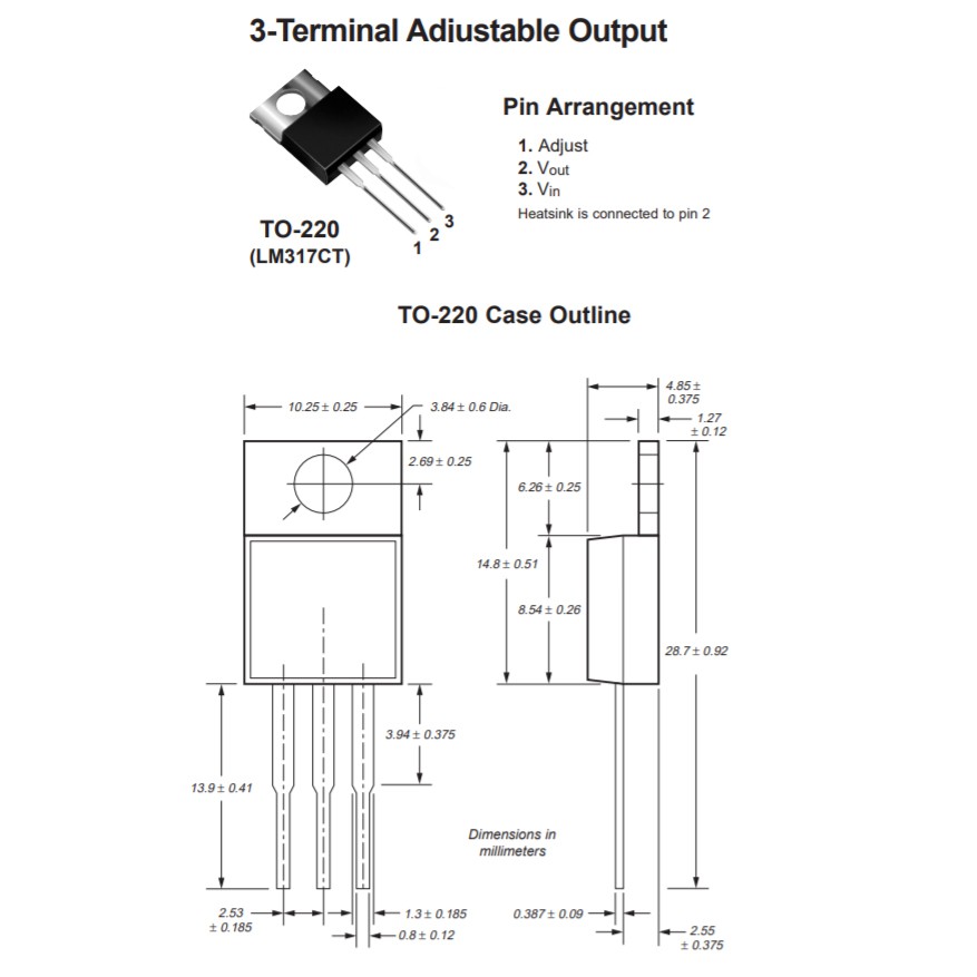 LM317 Voltage Regulator Pinout, Features, Equivalent, 58% OFF