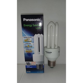 หลอดตะเกียบ Panasonic 18W พานาโซนิค หลอดประหยัดไฟ รุ่น แสงคูลเดย์ไลท์ ขนาด 18 วัตต์ ราคาคุ้มมากกก!!!