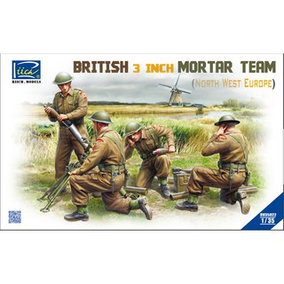 Riich Model 1/35 RV35022 British 3 inch Mortar Team set (North West Europe)