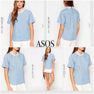 พร้อมส่ง

ASOS : Top เสื้อสีสวย แขนสั้น คอปกแต่งผ้าลูกไม้ผ้าคอตตอน ใส่สบายค่ะ