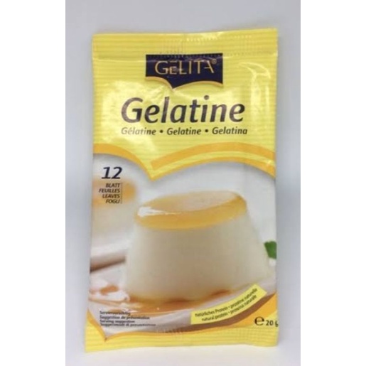 เจลาตินแผ่น ตรา GELITA Gelatin Shopee Thailand