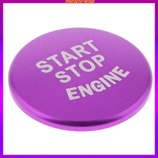 Auto Car Start Stop Engine Button Switch Cover Red For BMW 1 2 3