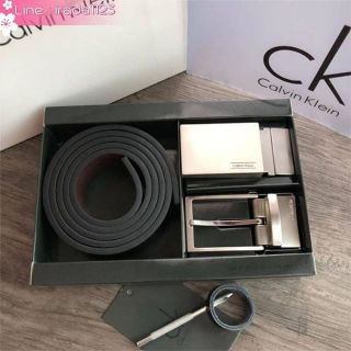 Calvin Klein Belt and Buckle Set ของแท้ ราคาถูก