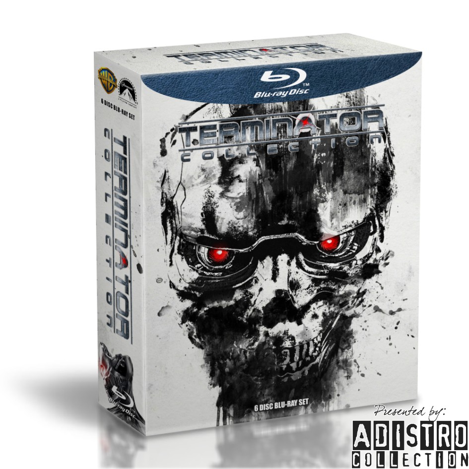 ชุดกล่องฟิล์ม Terminator Blu-Ray รุ่นสมบูรณ์