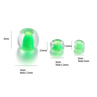 St.kunkka 400-1400ชิ้น2-4mm ทรายแก้วใสลูกปัดหลวมลูกปัดเว้นวรรคลูกปัดลูกปัดสร้อยคอสร้อยข้อมือเครื่องประดับDIYทำ