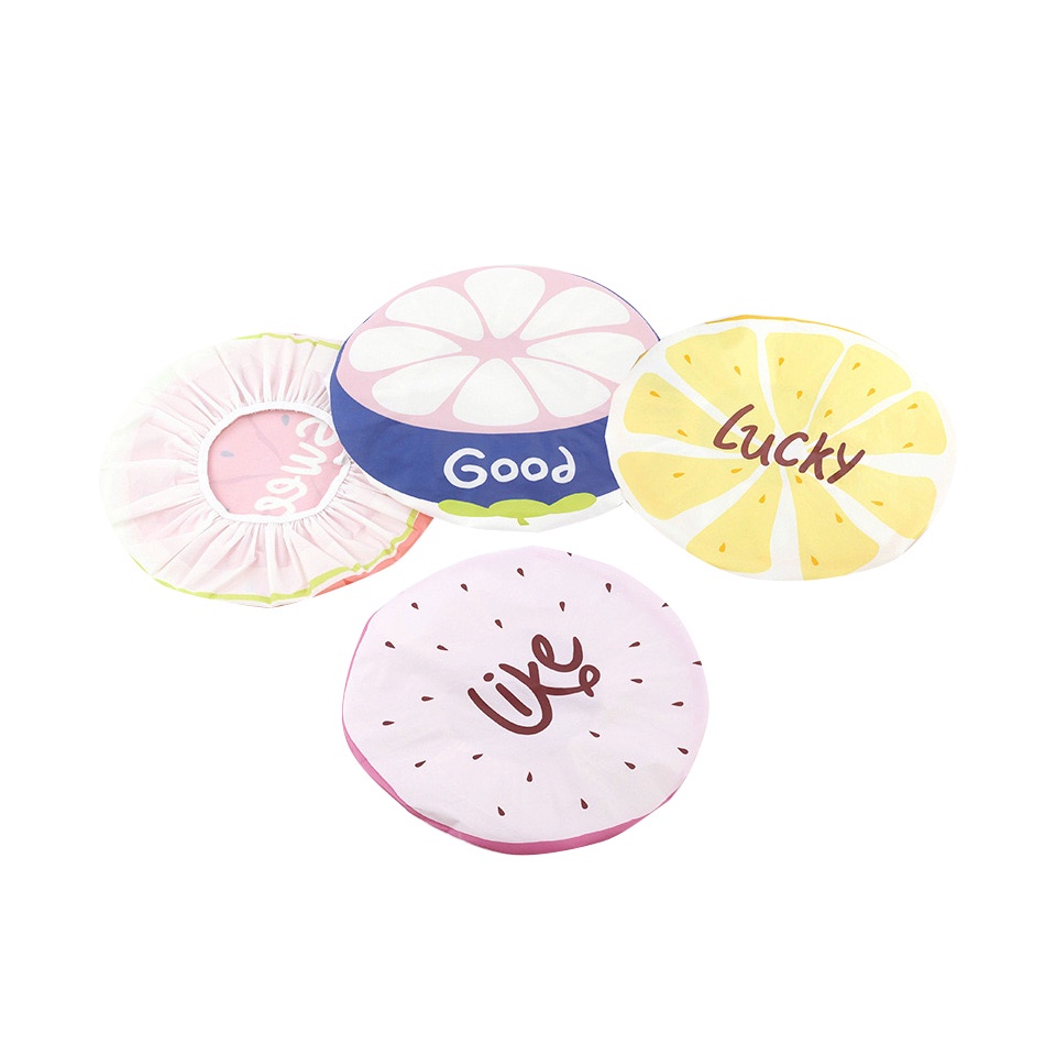 HappyLife หมวกอาบน้ำเด็ก NEW หมวกอาบน้ำลายผลไม้