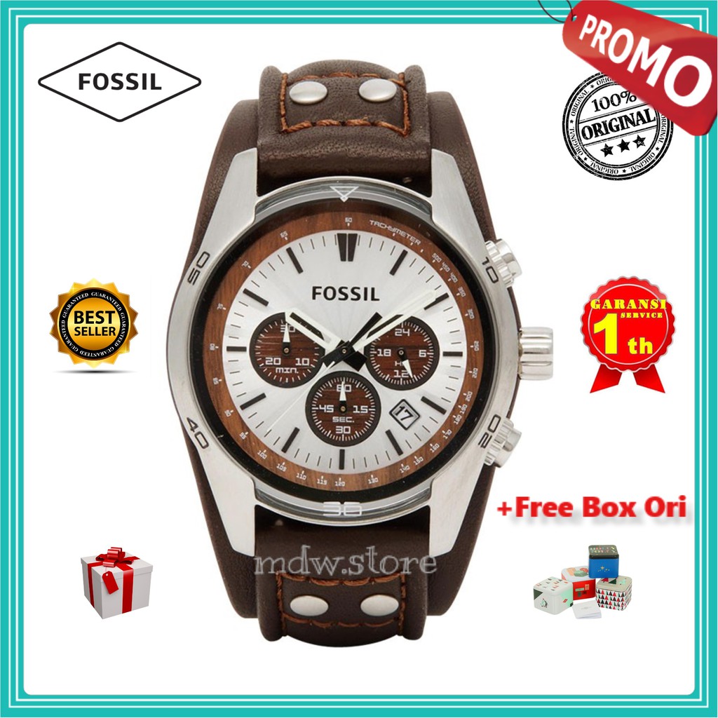 fossil fosil สายเข็มขัดรัดข้อมือ 22 มม. เหมาะกับการพกพา ch 2564 ch 2565 ...