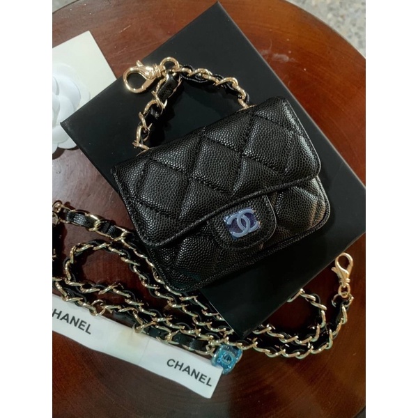 New Chanel mini chain belt งาน(VIP💯) รายละเอียดเทียบเท่าแท้💯💯 size 10x7.5x2 cm.