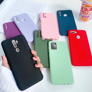 เคสกำมะหยี่สีพื้น รุ่นวีโว่ Y12 VivoV5 V5plus V7plus V9 y85 V11i V17 V17pro y11 Y20 y50 y17 y53 y55 y91i y19 V19 y15 y30