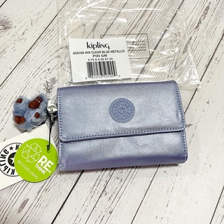 kipling ของแท้ รุ่น Pixi กระเป๋าเงินใบสั้น 3 พับ มีช่องซิบใส่เหรียญ พร้อมส่ง