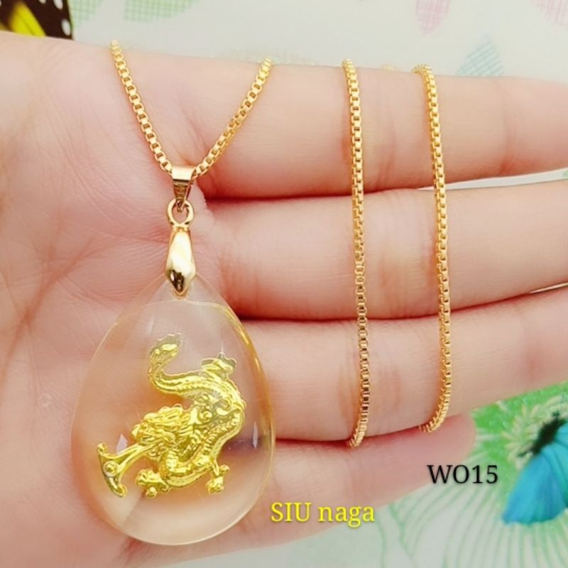 Xuping สร้อยคอ สวดมนต์มังกรซิ่วสําหรับพร