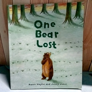 หนังสือปกอ่อน One Bear Lost มือสอง