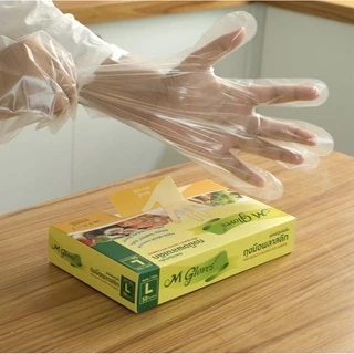 ถุงมือพลาสติก M Wrap (M Gloves)