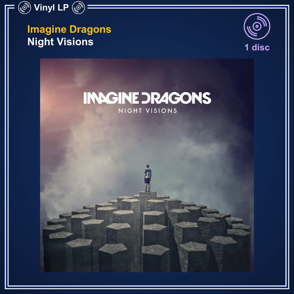 [แผ่นเสียง Vinyl LP] Imagine Dragons - Night Visions [ใหม่และซีล SS]