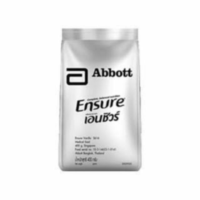 Ensure รีฟิล (เอนชัวร์แบบถุงเติม ขนาด 400 กรัม กลิ่นวานิลลา)