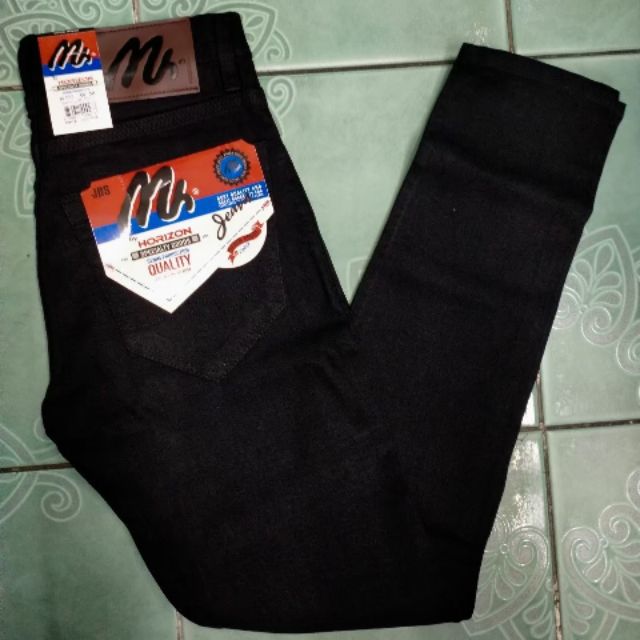 กางเกงยีนส์ผู้ชายขาเดฟผ้ายืดNo.E777