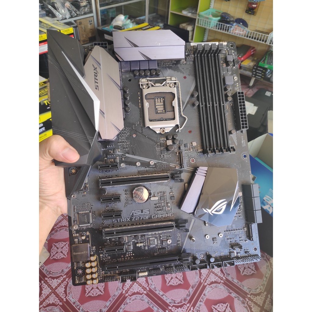 MAINBOARD (เมนบอร์ด) 1151 ASUS STRIX Z270F GAMING มือสอง