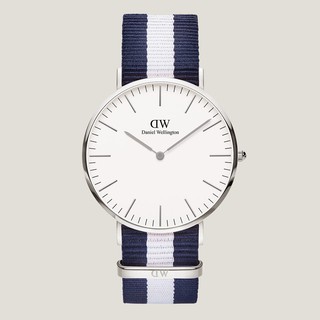 Daniel Wellington นาฬิกาข้อมือ รุ่น Classic Glasgow S White I 40 mm