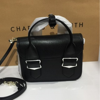 กระเป๋า CHARLES&amp;KEITH  Double Metal Buckle Style Mini Will Pack