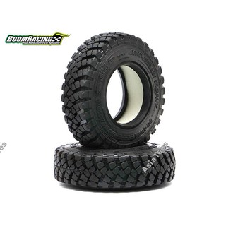 ยาง รถบังคับสเกลยาง BRTR19393 : Boom Racing 1.9 Mud Terrain Trophy BR-T29A ยางหน้าแคบ (93x24mm) (2)