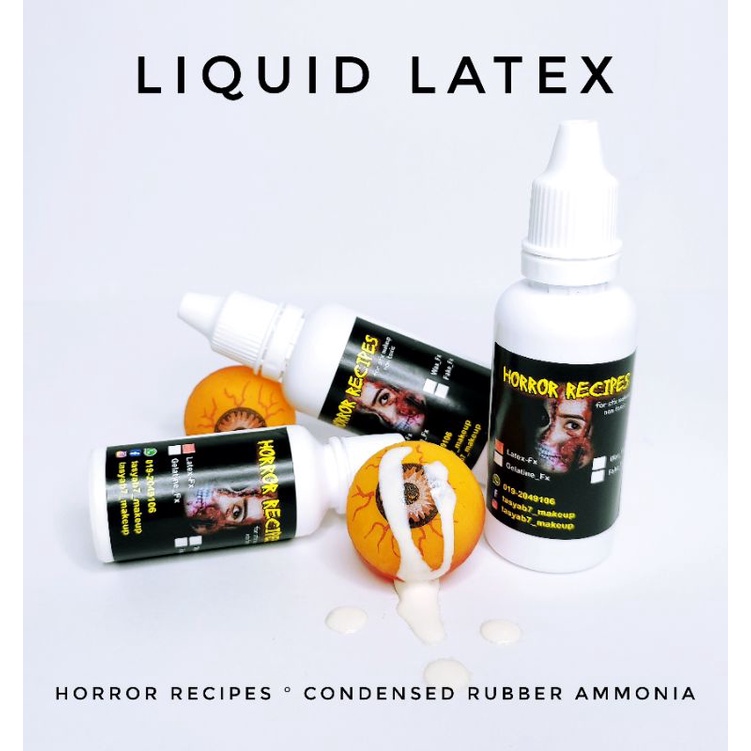 Liquid Latex 40ml แต่งหน้าฮาโลวีน
