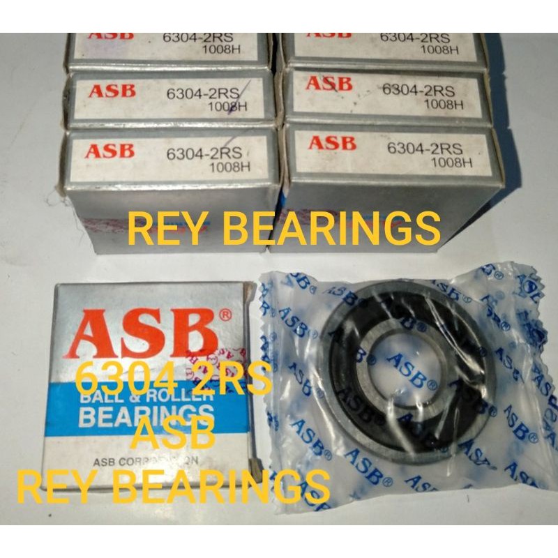 แบริ่ง 6304 2RS ASB*