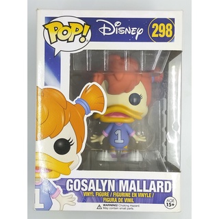 Funko Pop Disney - Gosalyn Mallard : 298 (กล่องมีตำหนินิดหน่อย) แบบที่ 1