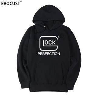 ใน Glock We Trust ปืนพกอาวุธปืนกายวิภาคชาย hoodies เสื้อผู้หญิง Unisex Combed Cotton