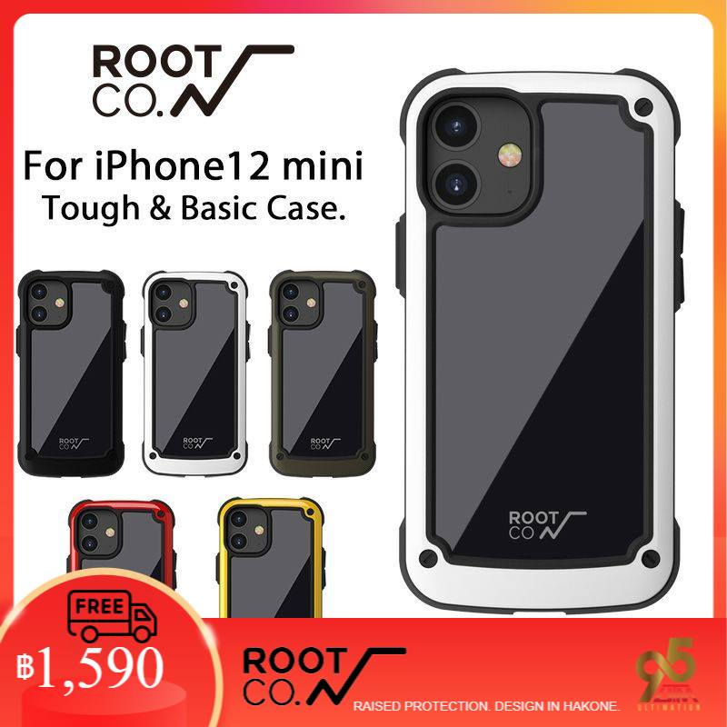 iphone12mini,iphonecase  GRAVITY Shock Resist Tough & Basic Case. By Root Co.[เคส ip