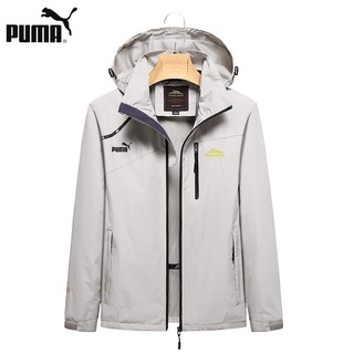 Puma เสื้อแจ็กเก็ตลําลอง กันลม กันน้ํา ทนต่อการเสียดสี เหมาะกับการเล่นกีฬากลางแจ้ง สําหรับผู้ชาย