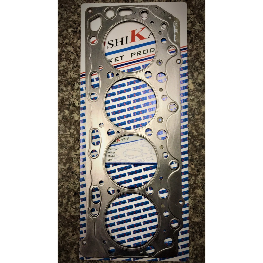 ปะเก็นฝาสูบ ไตตั้ล คอม เหล็กเดิมๆ MITSUBISHI TRITON COM ดีเซล 4D56U  4D56T 16V 1005A206 1005A207 100