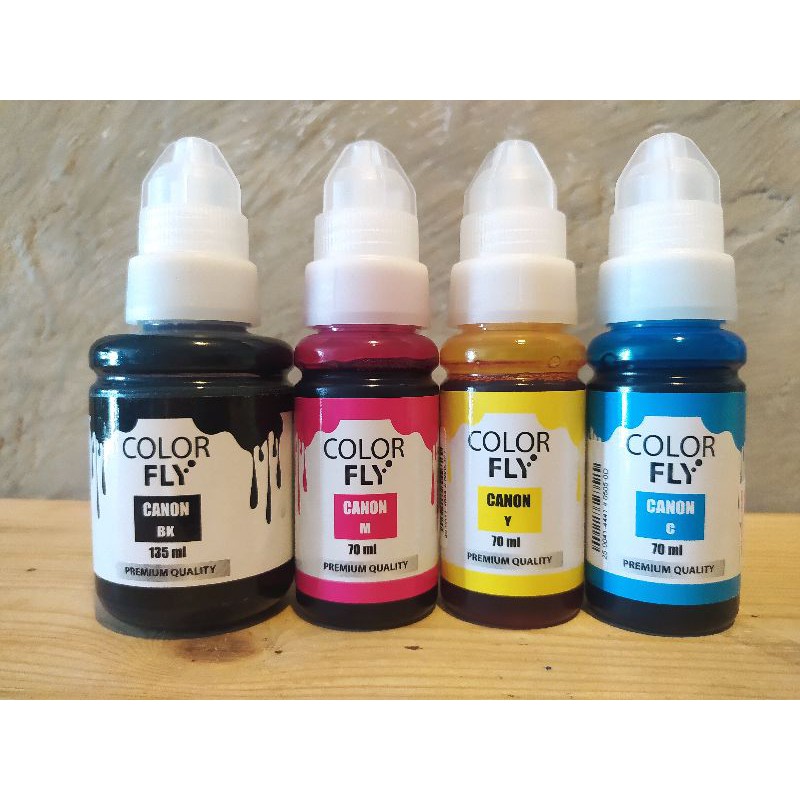 หมึกปริ้น Canon Epson Brother อิงค์เจ็ท(inkjet printer)100ml. Color Fly ...
