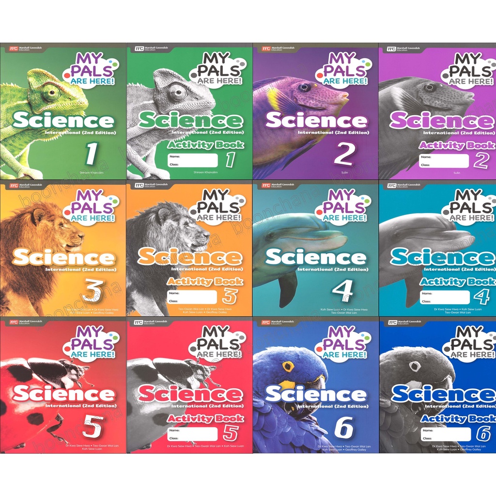 หนังสือเรียน/แบบฝึกหัด MPH Science 🦄 My Pals Are Here! Science International (2nd Edition) #Used by 