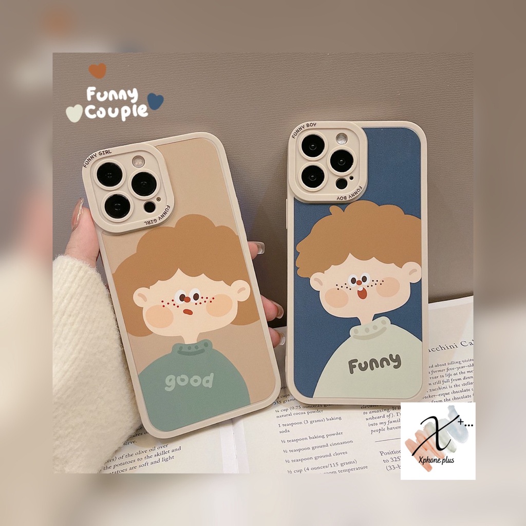 เคสโทรศัพท์คู่รักตลกสําหรับ iphone 12/12pro/12promax,ip13/13pro/13promax.Xphone+