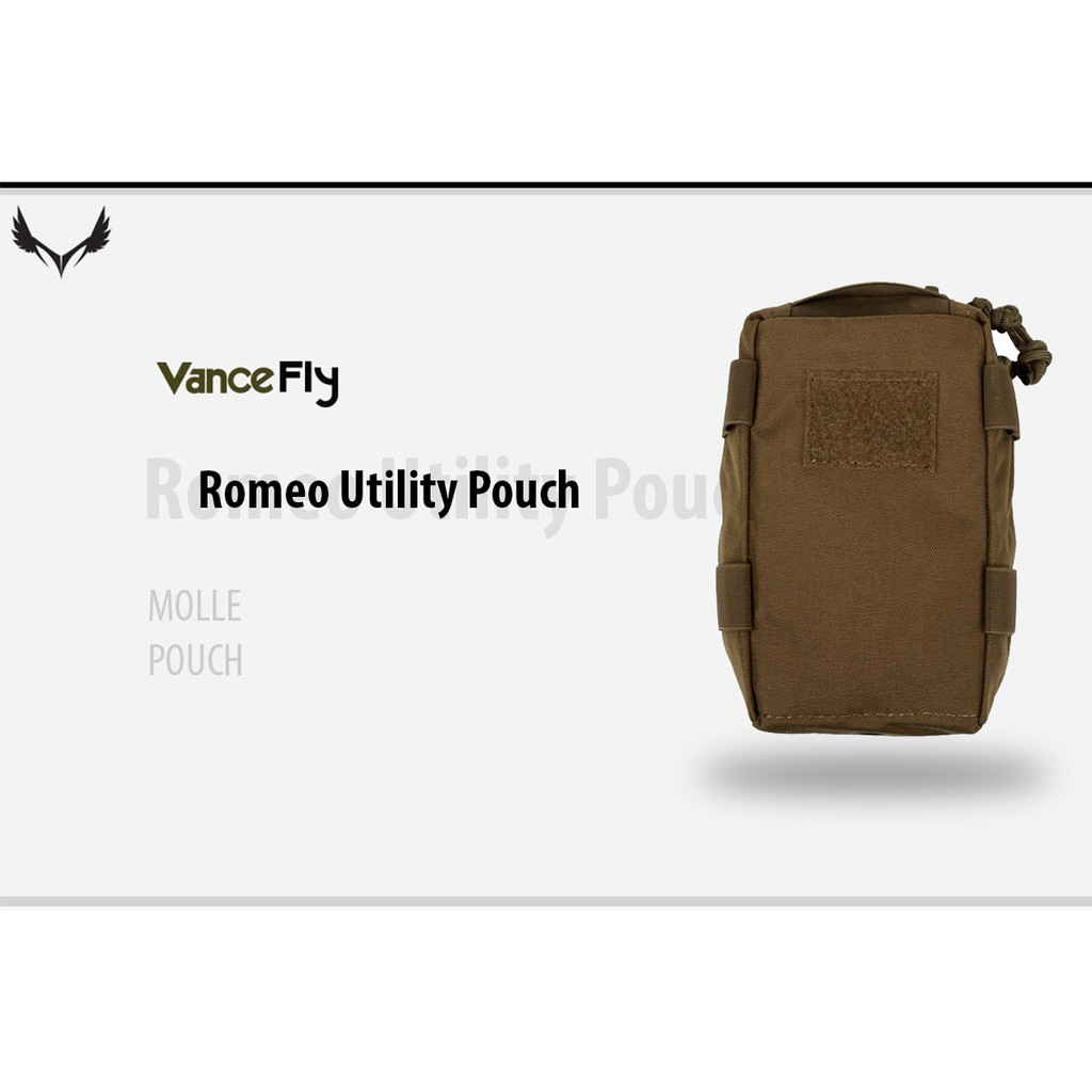 กระเป๋าใส่วิทยุสื่อสาร VanceFly Romeo Utility Pouch
