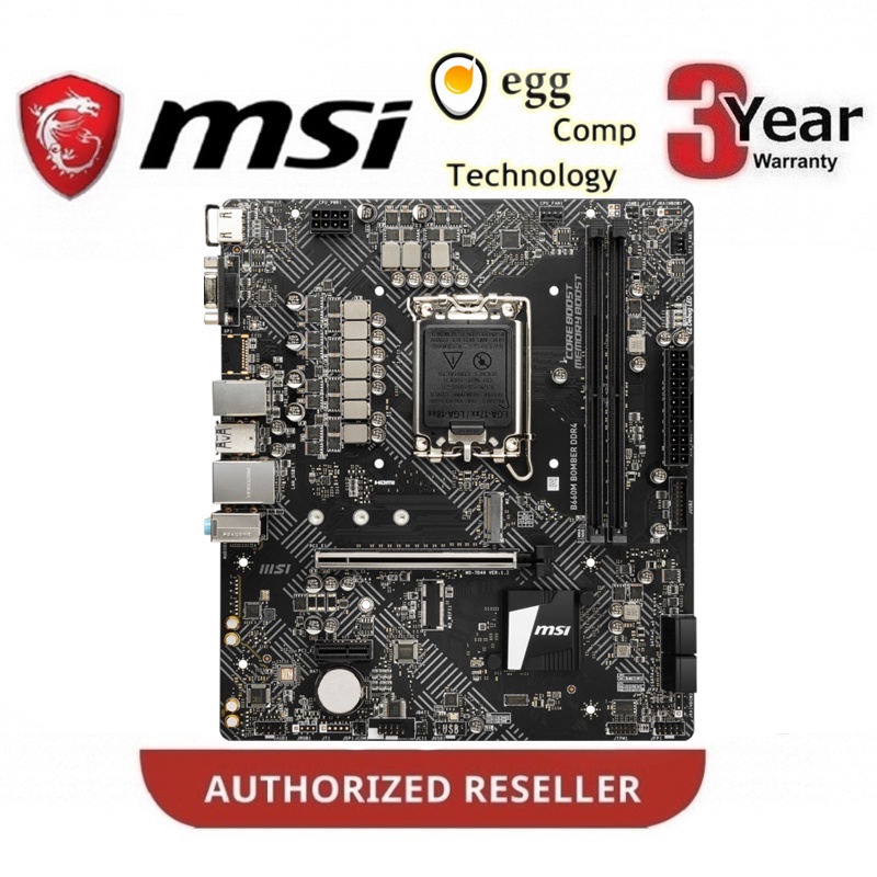 MSI B660M BOMBER DDR4 SOCKET 1700