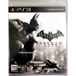 PS3 Batman Arkham City ( Zone 3 / Asia / English ) แผ่นเกมส์ ของแท้ มือหนึ่ง มือ1 ของใหม่ ในซีล